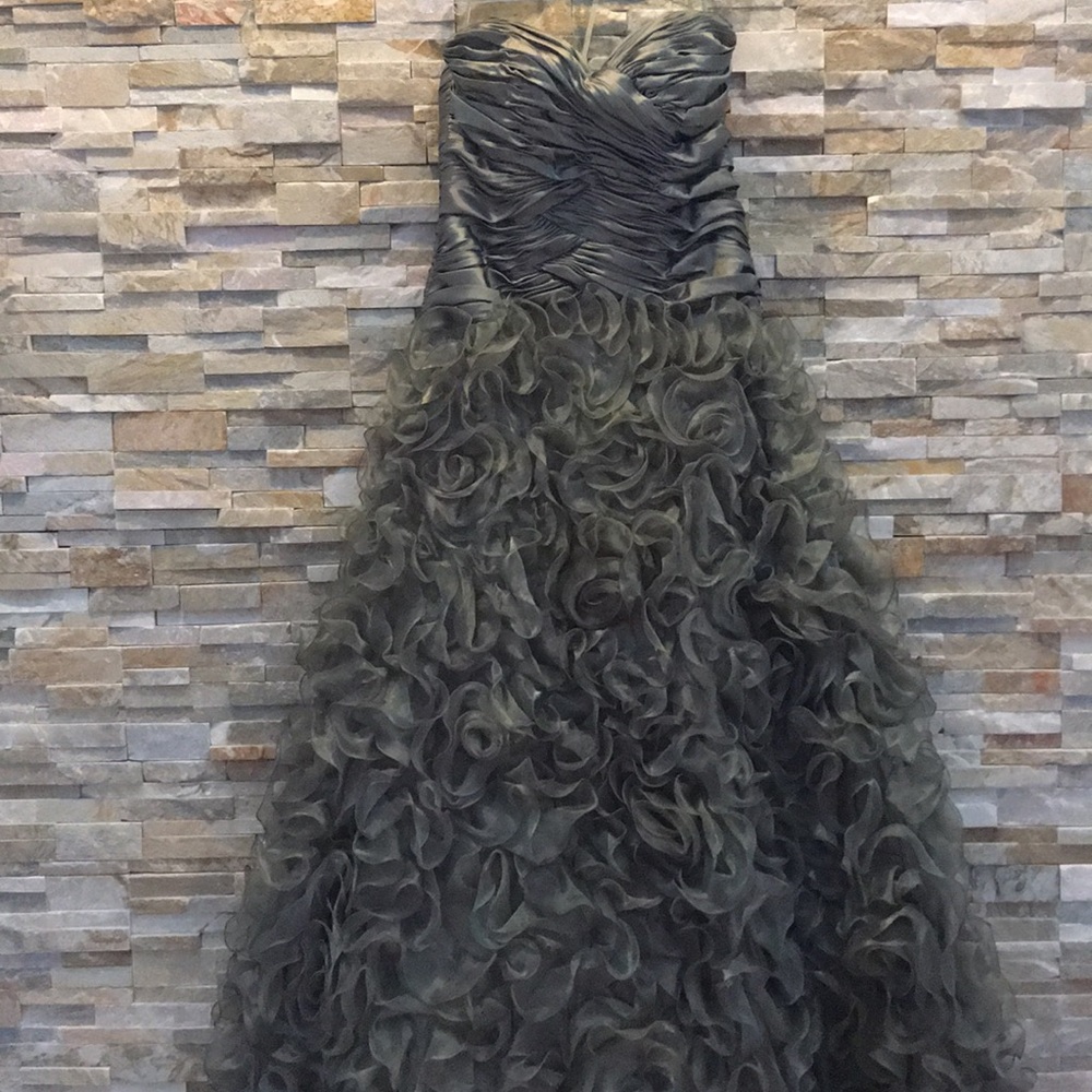 women’s custom detailed gown